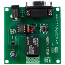 RS-232 1-Channel SPDT Relay Controller with Serial Interface